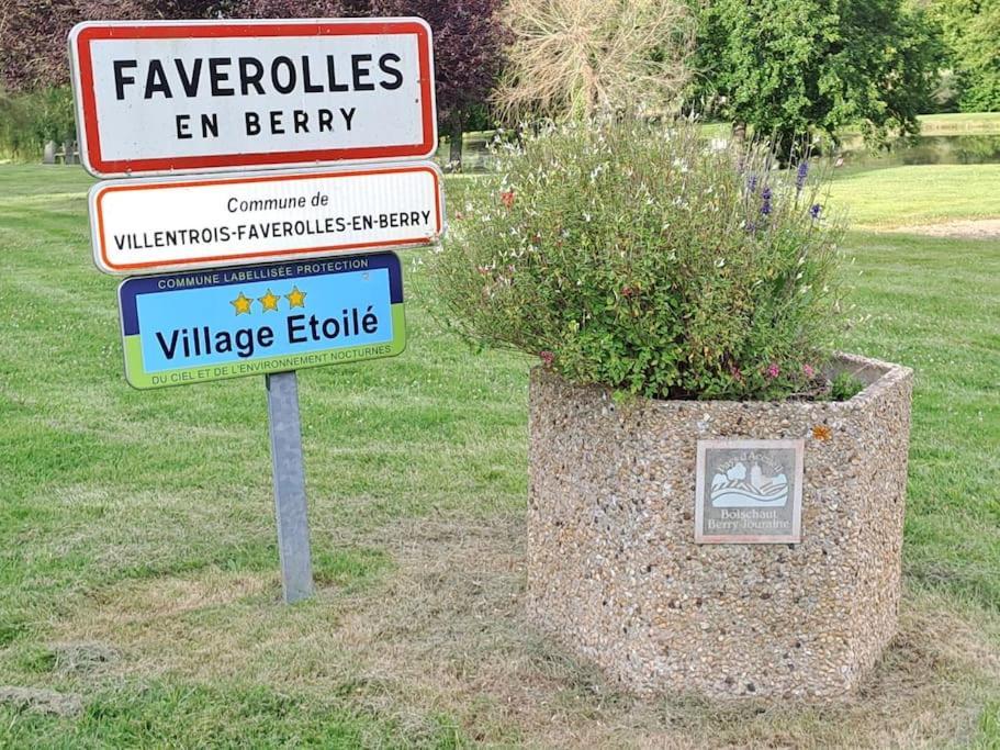 Superbe Lodge 4-8 Pers A 15 Mn Zoo Beauval Faverolles  Exterior foto